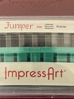 Impressart Metal Stamps Juniper 3mm Lowercase Craft Stamping 33 Pc New In Pack