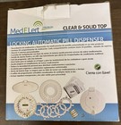 Medelert Premium Locking Automatic Pill Dispenser With Clear And Solid Tops