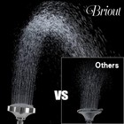 Shower Head  High Pressure Shower Heads 4 1 Inch 5 Settings Rain High Flow Fi