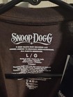 Snoop Dogg Brown Graphic T-shirt Size L g Rap   Hip Hop Music