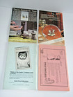 4 Lot Miniature Collector Doll Castle News Magazine 1990  S Dollhouse Furniture