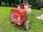 Multiquip Towable 9-cu Ft Mortar Concrete Mixer Poly Honda Gx 240 Engine Working