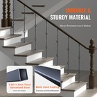 Uimoso Metal Deck Balusters 44   Steel Deck Spindles W  Screw Double Baskets