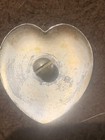 Vintage Solid Sterling Silver Concho Heart 1 85  Headstall  Chaps  20 12grams
