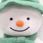 Vintage Eden The Snowman Plush Green Hat Scarf 8  Stuffed Toy