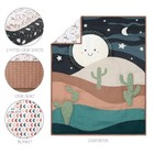 The Peanutshell 5 Piece Baby Crib Bedding Set For Boys   Girls - Newborn  Inf   