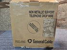 General Cable 750ft 2 22 Asw Support Telephone Service Drop Wire Black 2090008