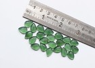 Serpentine Gemstone Natural Green Serpentine Leaf Carving Handmade Loose Carving