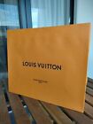 Louis Vuitton 15 6 X 13 25 X 6 25 Large Authentic Gift Shopping Paper Bag Orange