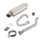 For Suzuki Drz400sm Drz400s e 2000-2024 Full System Exhaust Header 365mm Muffler