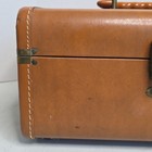 Maxonite By Maximillian Vintage Suitcase Hardshell Train Case Travel No Lock Key