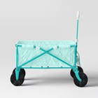 Flat Folding Wagon Without Cargo Net Aqua - Sun Squad