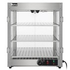 3 Tiers 800w Countertop Food Warmer Commercial Pastry Catering Display Case New