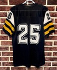 Vtg 80s Hamilton Tiger-cats Official Cfl Jersey Mens L Athletic Knit Ti-cats Nos