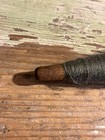 Wooden Sewing Spool With Thread 1930   s Primitive Antique
