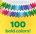 Crayola 100ct Super Tips Washable Markers pack Of 12 