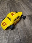 1 24 Slot Car Modified Coupe On 4  Modified Fcr Chassis Pink Parma 16d Motor