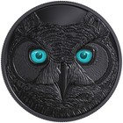 2017 Canada  15 Fine Silver Coin - In The Eyes Of The Great Horned Owl