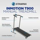 Stamina Inmotion T900 Manual Treadmill Home Gym Cardio Exercise Foldable Machine