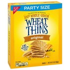 Wheat Thins Original Whole Grain Wheat Crackers  Party Size  20 Oz Box