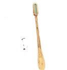 Vintage Sterling Silver Baby Toothbrush Blue Toothbrush