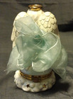 Vintage Mud Pie Cherub Angel Blue First Tooth Fairy Trinket Box B2
