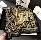 100  Silky Soft Polyester Scarf     70x70cm Square Headscarf  Hijab  Fashion Wrap