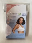 Playtex 18 Hour Active Breathable Comfort White Seamless Wirefree Bra 40ddd