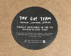 The Go  Team - Thunder  Lightning  Strike Rare Promo Sticker  05