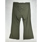Nike Yoga Dri-fit High Rise Flare Leg Pants Olive Green Womens 2x