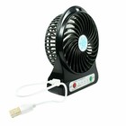 Portable Rechargeable Led Fan Air Cooler Mini Operated Desk Usb 