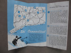 Vintage 1960 s Connecticut Mountain Ski Area Brochure -mohawk  Tapawingo  Powder