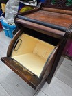 Edwardian Mahogany Fireside Coal Cabinet Solid Heavy Antique Rare   149 99p Start