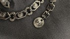 Versace Silver Plated Chain Belt