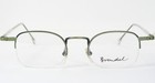 Vintage Brendel 4549 27 Matt Antique Green Unique Rare Eyeglasses 44-21-145mm