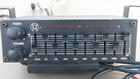 Vintage Old School Japanese 10-band Car Graphic Equalizer W  Fader   Signal Ampl