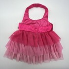 Build A Bear Pink Ombr   Dress Tulle Satin Rhinestone Sequin Teddy Outfit - Read