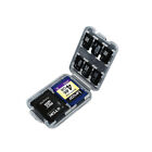8 In 1 Clear Micro Sd Sdhc Memory Card Storage Box Hard Protector Case Organizer