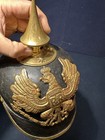 Original Pre Ww1 Imperial German Pickelhaube Spiked Officer Candidate Helmet 