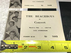 The Beach Boys 2 Unused 1966 Concert Tickets Oregon Gymnasium S o c  Ephemera Us