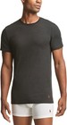 Polo Ralph Lauren Mens Crew Neck T-shirts 3 Pack Solid Black Cotton Stretch