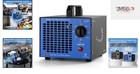 Commercial Ozone Machine - Eliminate Stubborn Odors In Rooms  Cars   Pet Areas