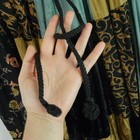 Vintage P Medium Midi Skirt Patchwork Velvet Boho Whimsigoth 90s Witchy Grunge