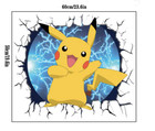Pikachu Pokemon Wall Sticker Removable Decal Home Decor Mural