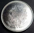 Coin - 1988 - Brazil - 1 One Cruzado Unc Mint - Bu - Km 600 - 15mm