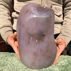 10 9lb Natural Agate Geode Quartz Crystal Mineral Specimen - Madagascar