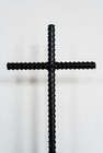 12    Metal Wall Cross     Handmade Welded Rebar     Rustic Christian Home Decor