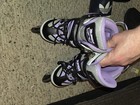 Zpm Sports Inline Rollerblades Size  3y Great  Condition The Wheels Light Up