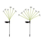  led Outdoor Mushroom Jellyfish Sway Solar Lights Garden Waterproof D9e5 I6u