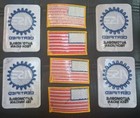 Ase Certified Automobile Technician   Usa Flag Embroidered Heat Sealed Patches 8